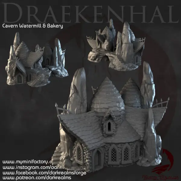 Draekenhal - Cavern Watermill & Bakery